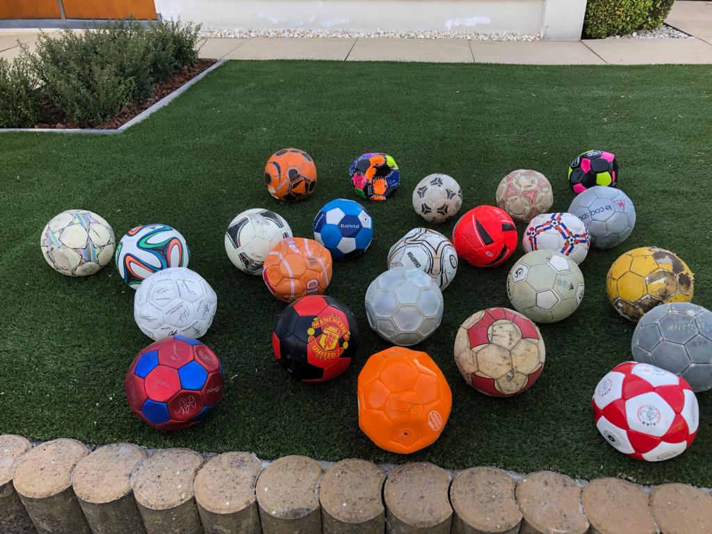 DIVERSE BALLEN GEBRUIKT EN NIRUW, Maat XS of kleiner, Ophalen of Verzenden, Gebruikt, Bal