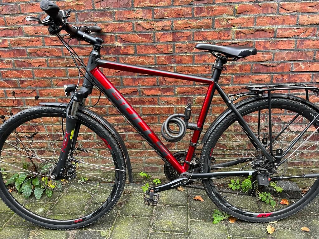 Bulls hybride toerfiets (framehoogte 58cm), Fietsen en Brommers, 28 inch, Vering, Zo goed als nieuw, 57 tot 61 cm