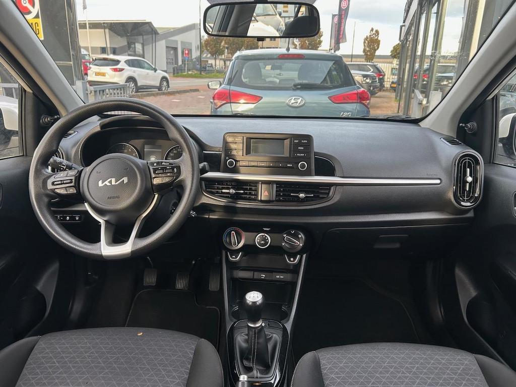 Kia Picanto 1.0 DPi ComfortLine Airco|Cruise|Elektrisch pakk, Voorwielaandrijving, 12 maanden, Stof, Gebruikt