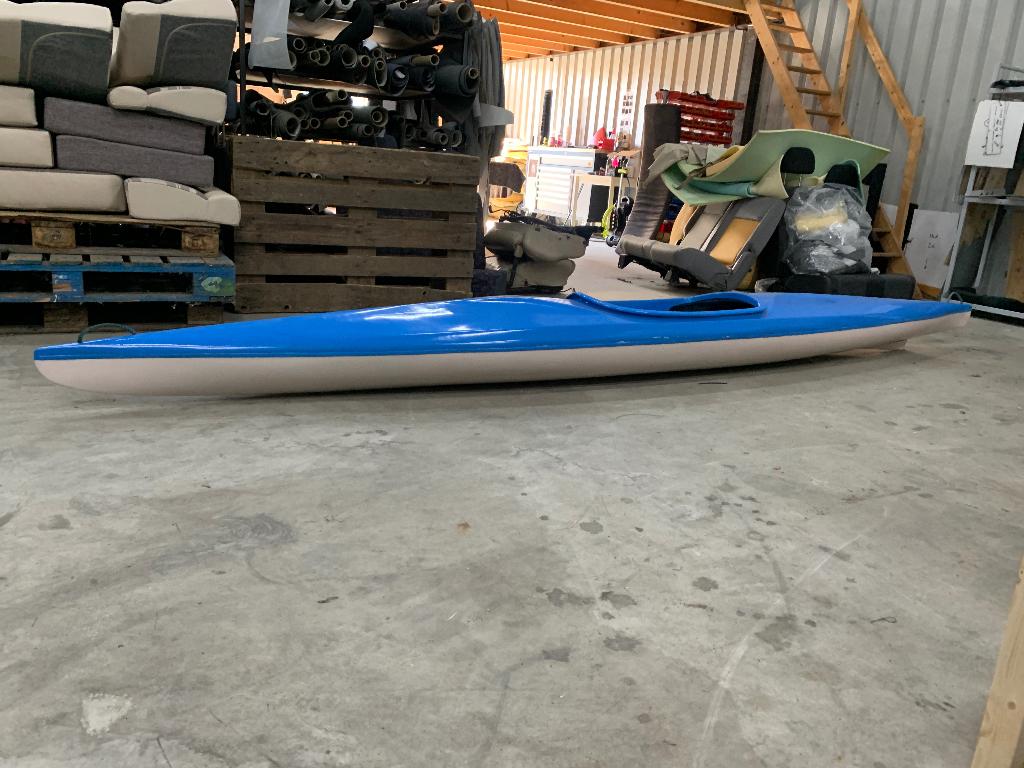 kano te koop 1 persoons blauw, Ophalen, Gebruikt, Eén persoon, Kajak