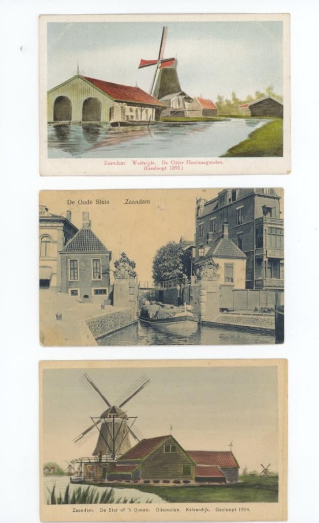 ansichtkaarten kaarten zaandam 2,50 p,st, Verzamelen, Ansichtkaarten | Nederland, Ophalen of Verzenden, Noord-Holland