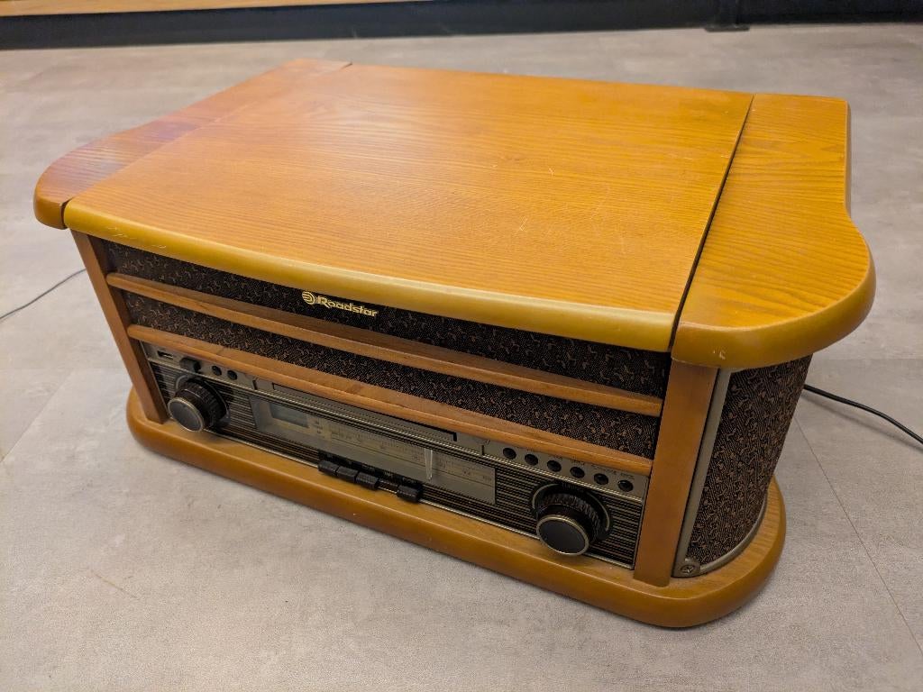 Roadstar combinatie CD, radio, cass., pickup, Ophalen, Zo goed als nieuw, Tuner of Radio, Overige merken