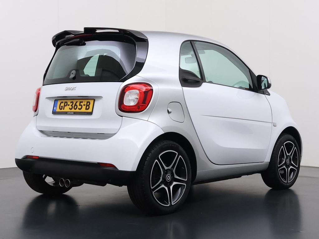smart fortwo 1.0 Turbo Passion Panoramadak | Cruise controle, 898 cc, Gebruikt, Euro 6, Wit