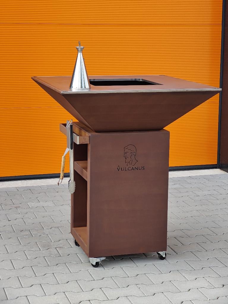 Vulcanus Grill Plancha BBQ Vuurschaal 730 Chef, Ophalen, Met accessoires, Nieuw, Vulcanus