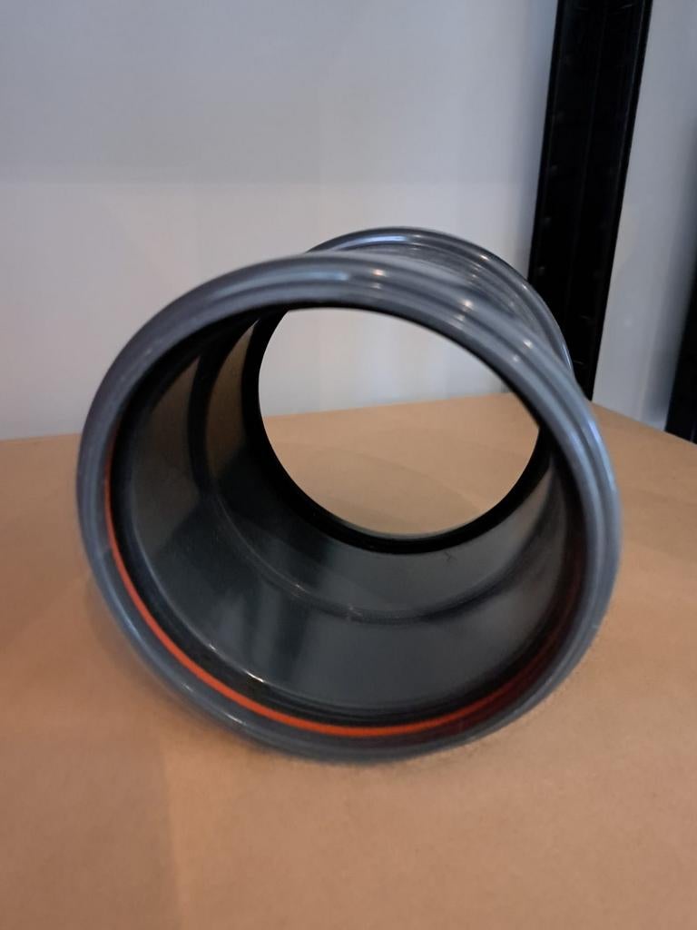 9 nieuwe PVC steekmof 110mm, Ophalen, Afvoer, Pvc, Nieuw