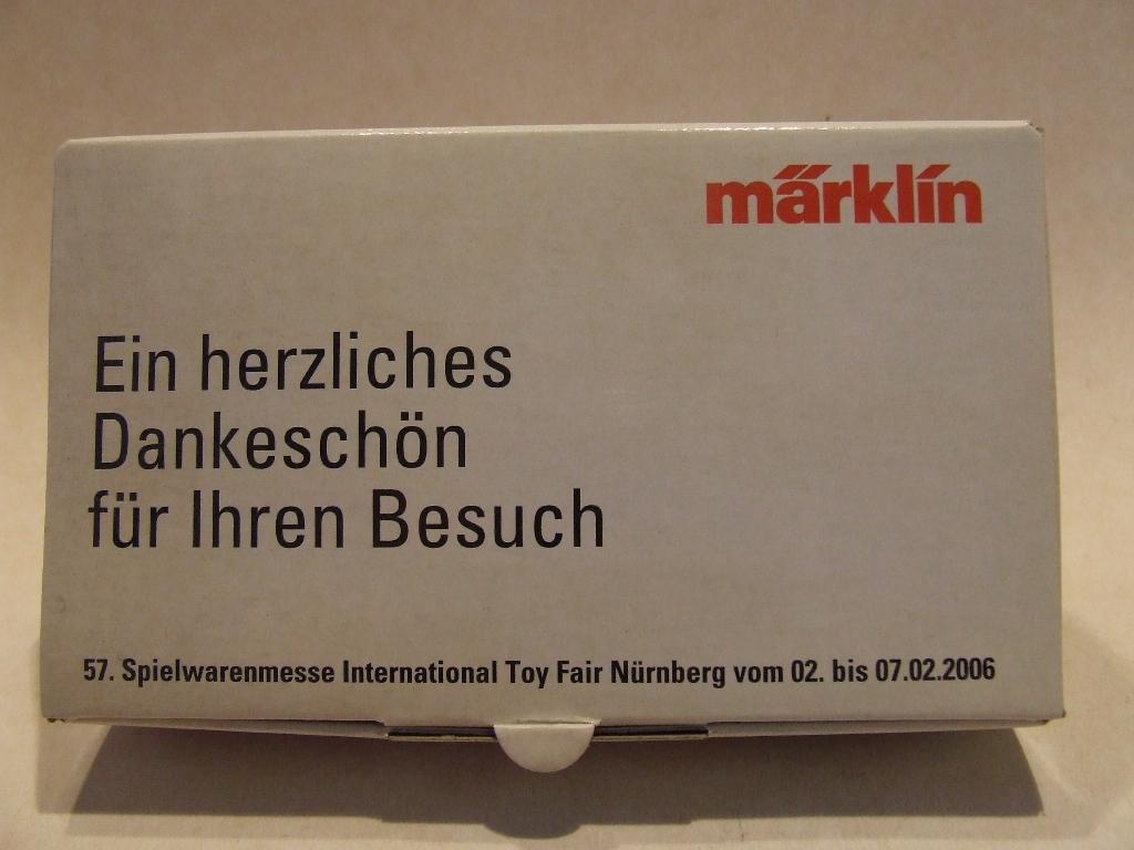 MARKLIN spoor Z Messewagen 2006 Spielwarenmesse Nurnberg, Gelijkstroom, Ophalen of Verzenden, Märklin, Nieuw
