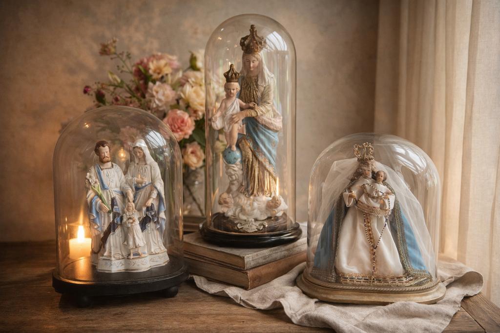 Prachtige antieke stolpen, Ophalen