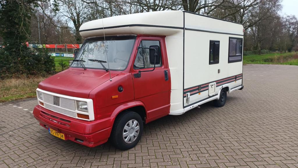 Fiat 280 Fietsenrek / Toilet, Bedrijf, Fiat, Luifel, Handgeschakeld