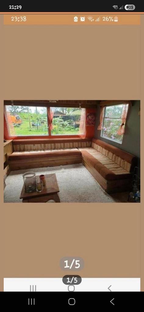 Kussens voor je caravan of kampeerwagen, Ophalen