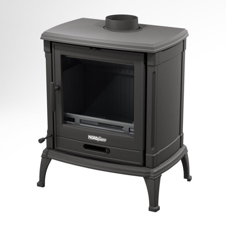 Gietijzeren Houtkachel | Nordflam Iberia (7-12 KW), Huis en Inrichting, Niet ingevuld, Niet ingevuld, Niet ingevuld