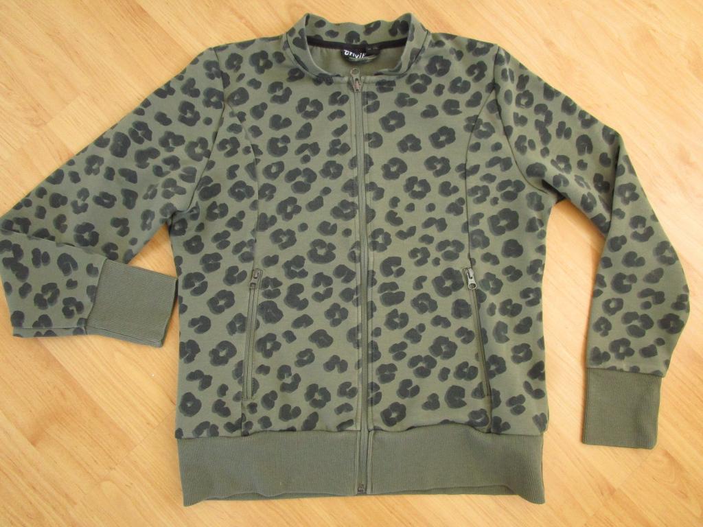 Crivit - vest met animal print maat L, Maat 42/44 (L), Ophalen of Verzenden, Groen, Crivit