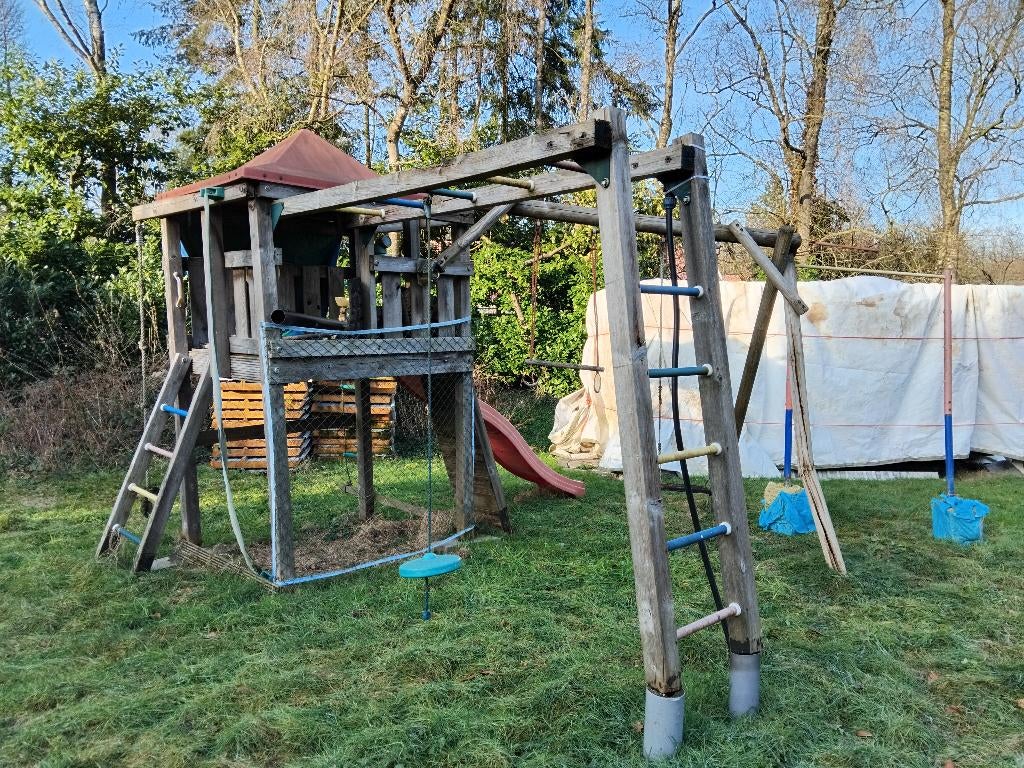 Speeltuin, Ophalen, Gebruikt, Schommel