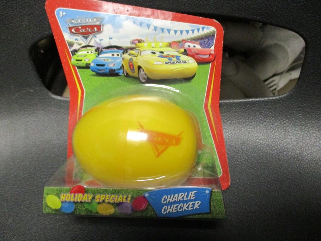 2008 DISNEY CARS CHARLIE CHECKER in PAASEI, Verzenden, Nieuw, Film, Beeldje, Replica of Model