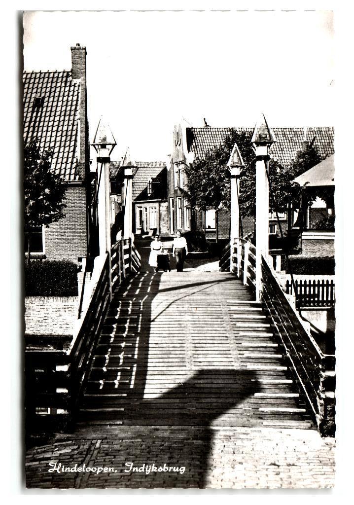 Hindeloopen, Indijksbrug, Verzamelen, Ansichtkaarten | Nederland, Ongelopen, Friesland, 1960 tot 1980, Verzenden