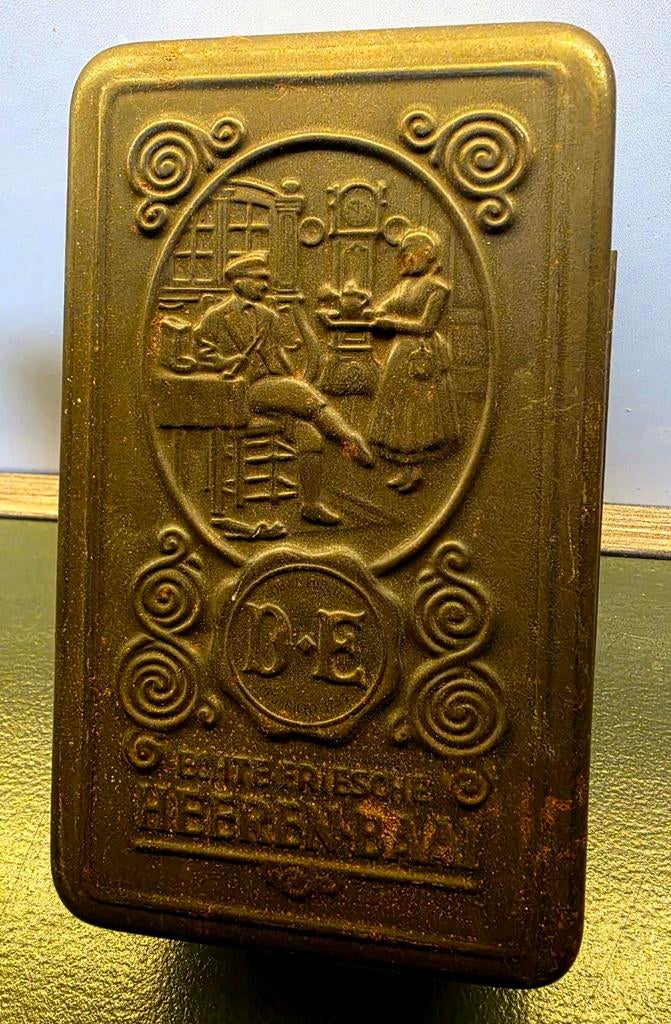 Oud blik van DE Heeren Baai, Verzamelen, Blikken, Ophalen of Verzenden, Gebruikt, Overige, Overige merken