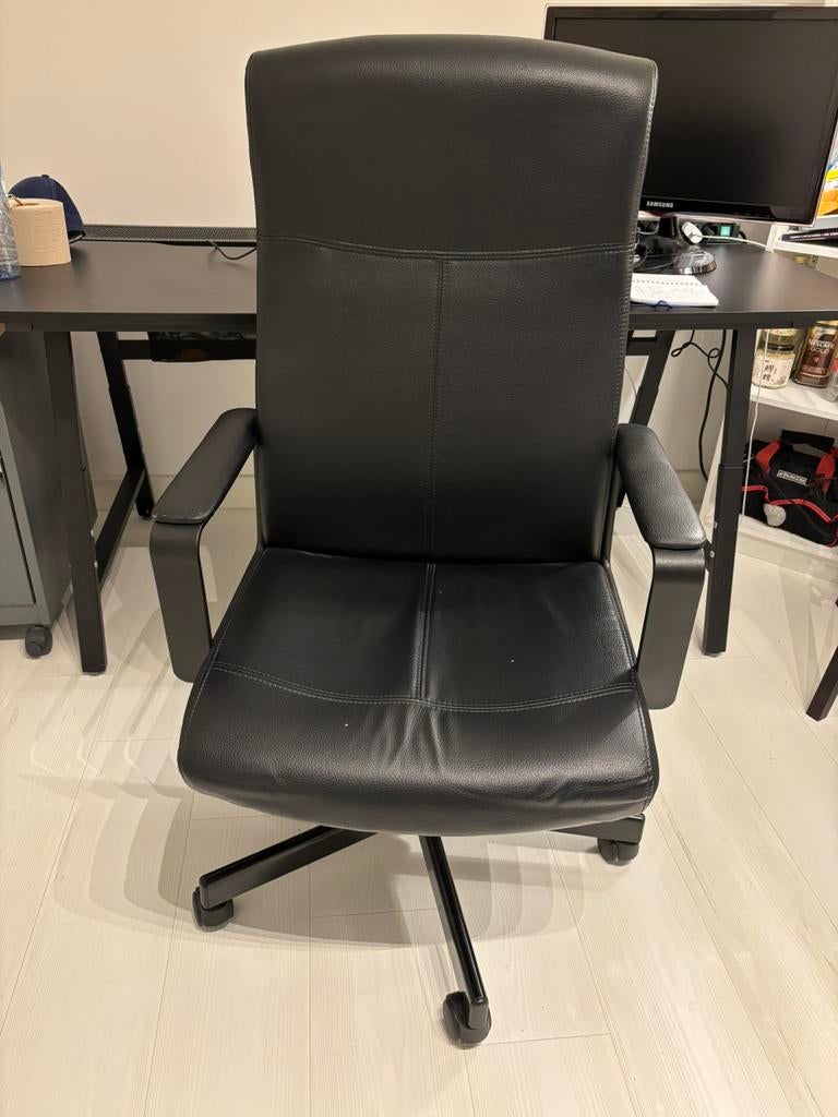 Ikea Millberget desk chair, Ophalen of Verzenden, Zwart