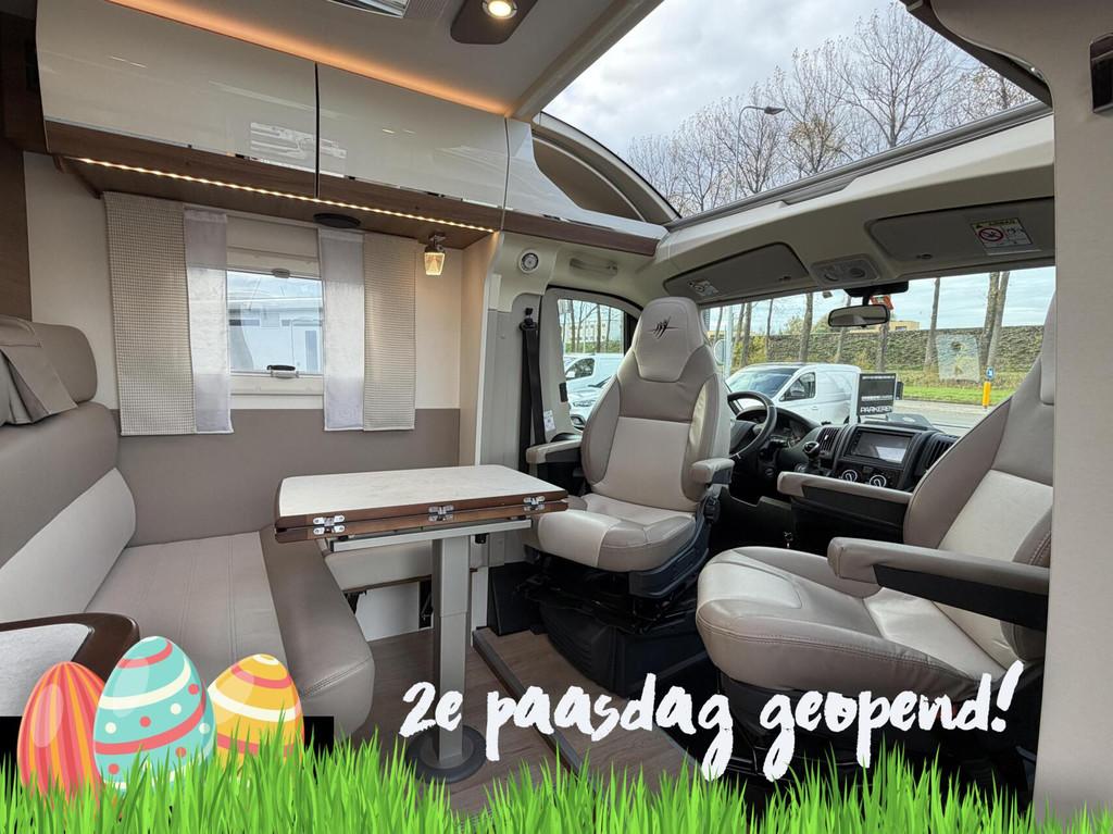 Rapido C55 9T-Automaat Enkele Bedden Lithium Omvormer Trekha, Caravans en Kamperen, Campers, Airbags, Bedrijf, Diesel, Rapido