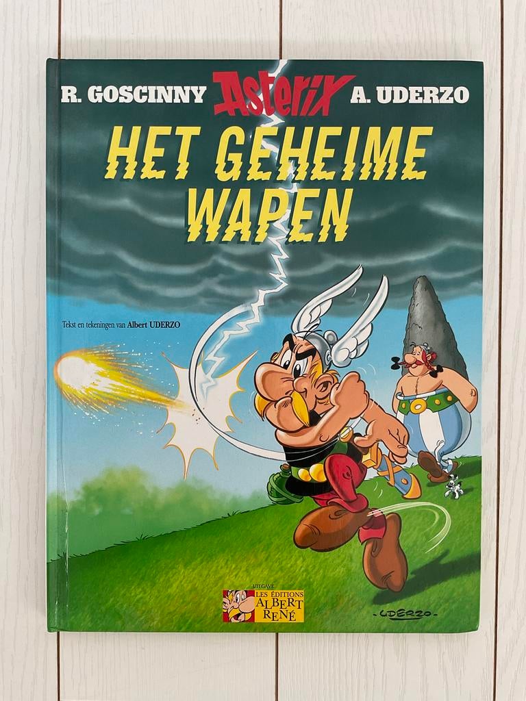 Asterix Het geheime wapen hardcover, Eén stripboek, Ophalen of Verzenden, Zo goed als nieuw