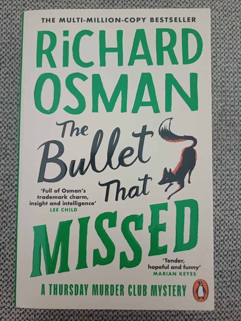 Richard Osman - The Bullet That Missed, Ophalen of Verzenden, Zo goed als nieuw
