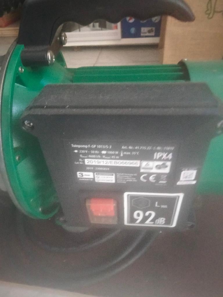 pomp, Ophalen, Zo goed als nieuw, Elektrisch, Dompelpomp