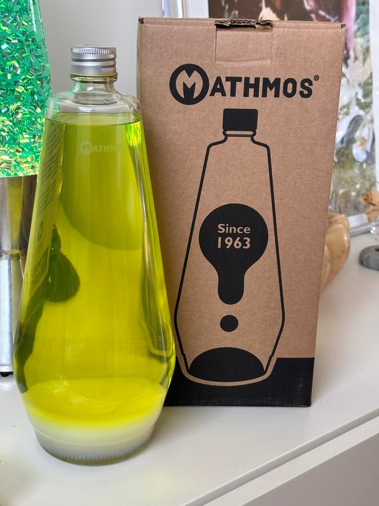 Mathmos limited edition bottle, Ophalen of Verzenden, Zo goed als nieuw, Minder dan 50 cm