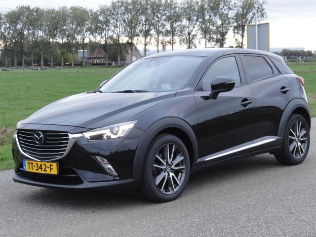 Mazda CX-3 1.5 SkyActiv-D SkyLease+ Full LED I NAVIG I LEER, Auto's, Voorwielaandrijving, 4 cilinders, Leder, 125 €/maand