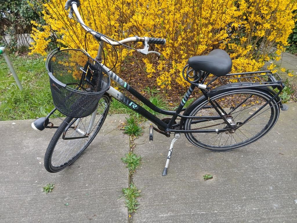 Transportfiets met mand ein stop, Ophalen of Verzenden