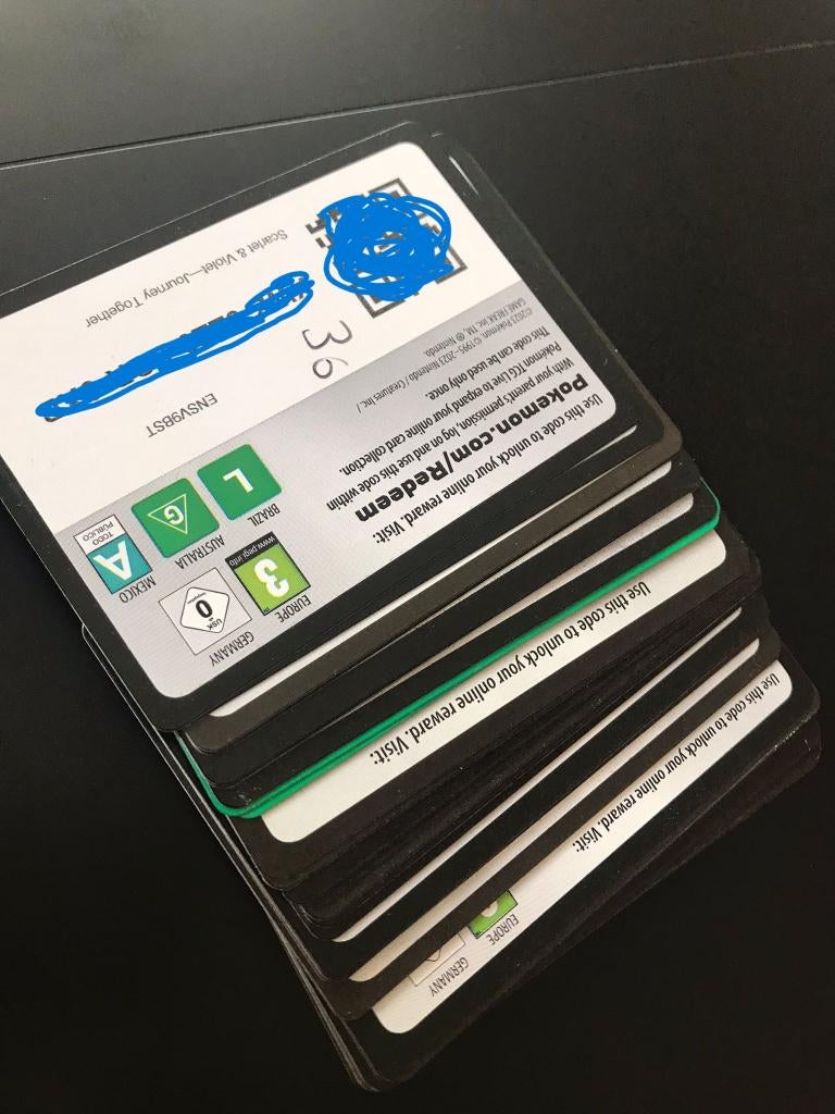 36 Pokemon Redeem Codes - Pokemon TCG, Ophalen of Verzenden, Nieuw, Meerdere kaarten
