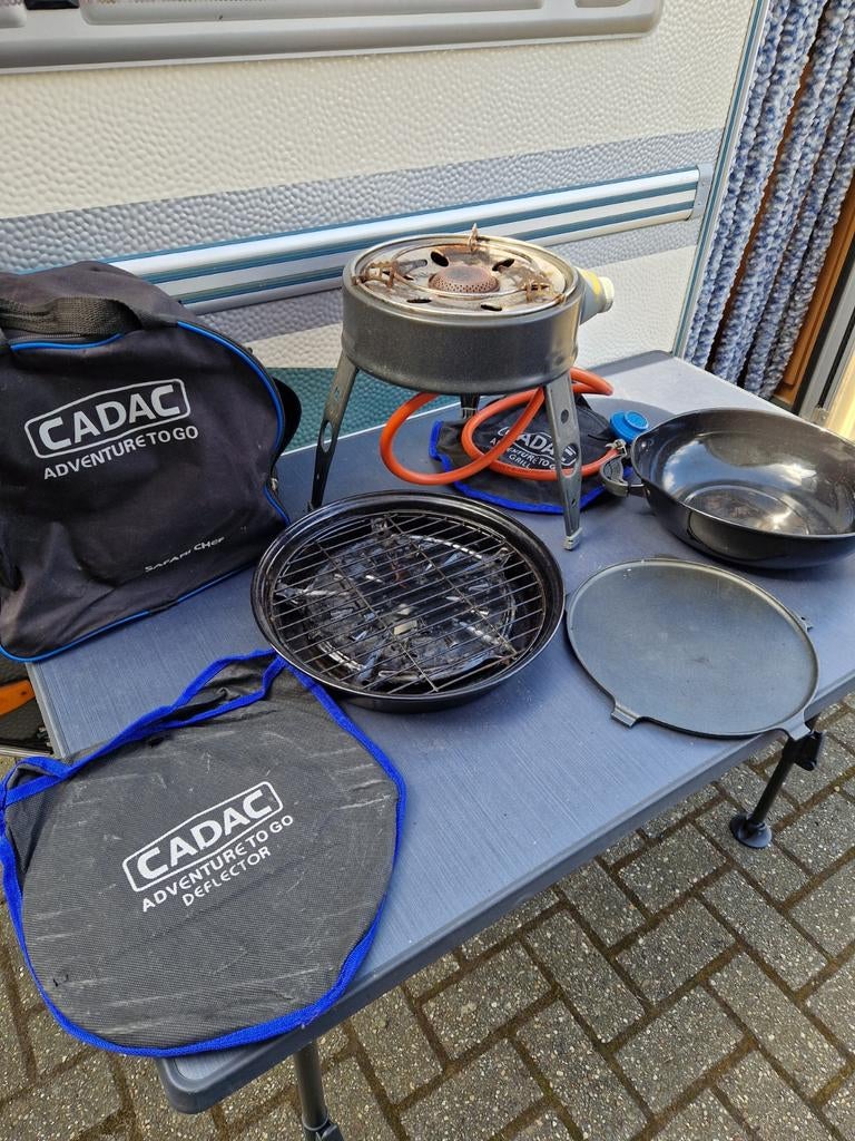 Cadac Safari Chef met accessoires, Ophalen