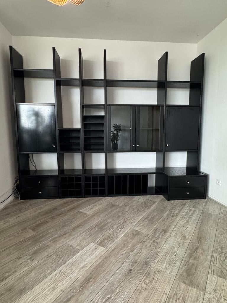 Interlubke Studio Plus design wandkast 288 cm Modulair, Ophalen, Zo goed als nieuw, 25 tot 50 cm, 200 cm of meer