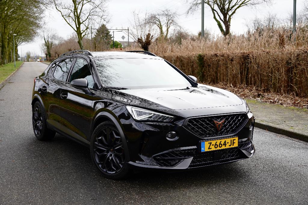 Cupra Formentor 2.0 TSI 4DRIVE ABT 370PK|Pano|Alarm klasse 5, 1800 kg, 4 cilinders, Alcantara, Zwart