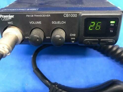 27 mc carbage auto rally zendontvangers, Ophalen of Verzenden, Zo goed als nieuw, Zender en Ontvanger