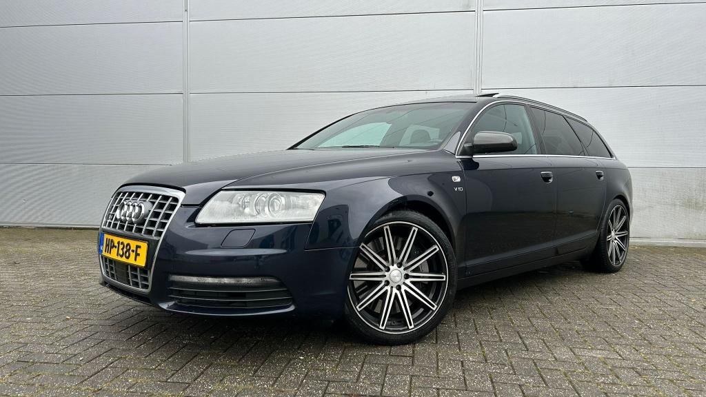 Audi S6 5.2 FSI S6 V10 ,Aut, Carbon, Schuifdak, Compleet oh, Auto's, Audi, Automaat, 435 pk, Zwart, 5204 cc