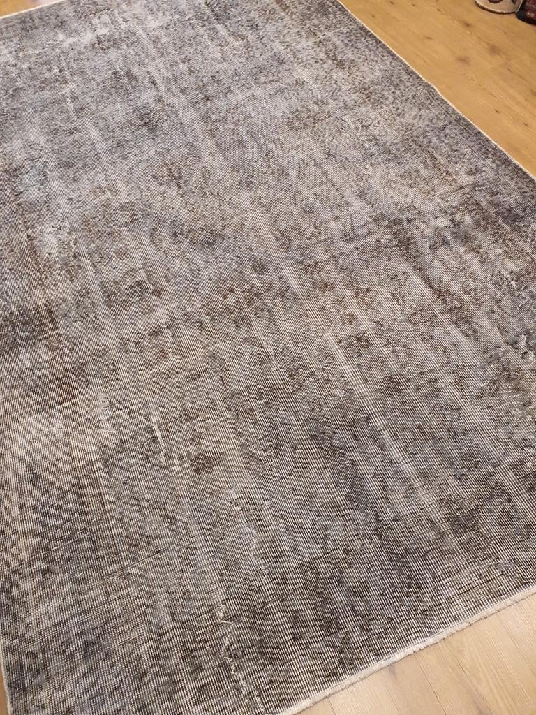 Vintage handgeknoopt perzisch tapijt tabriz 318x187, Info@SlatsAntiek.nl, Tweedehands, Perzisch, 150 tot 200 cm