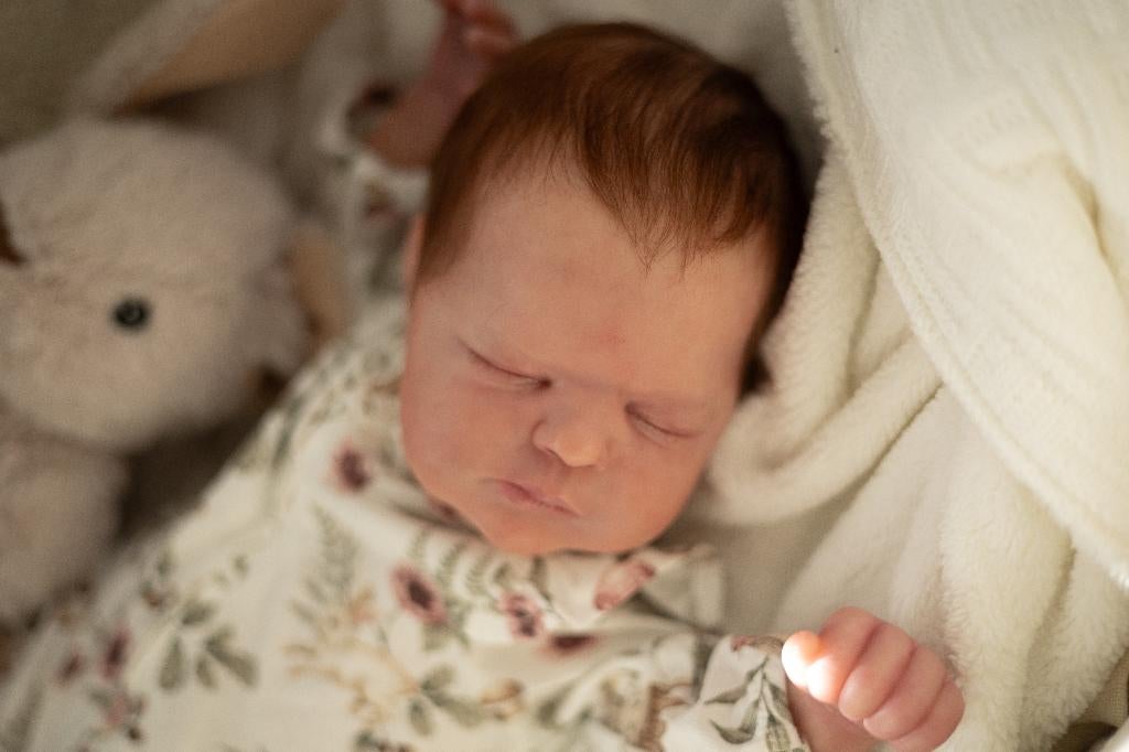 Reborn Bellami, Ophalen of Verzenden, Zo goed als nieuw, Pop, Levensecht of Reborn
