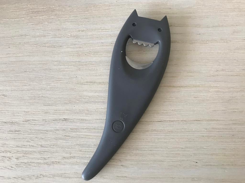 Alessi flesopener..ontwerp van Biagio Cisotti, Ophalen