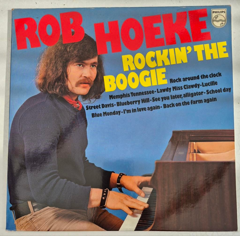 Rob Hoeke - Rockin' The Boogie LP, Ophalen of Verzenden