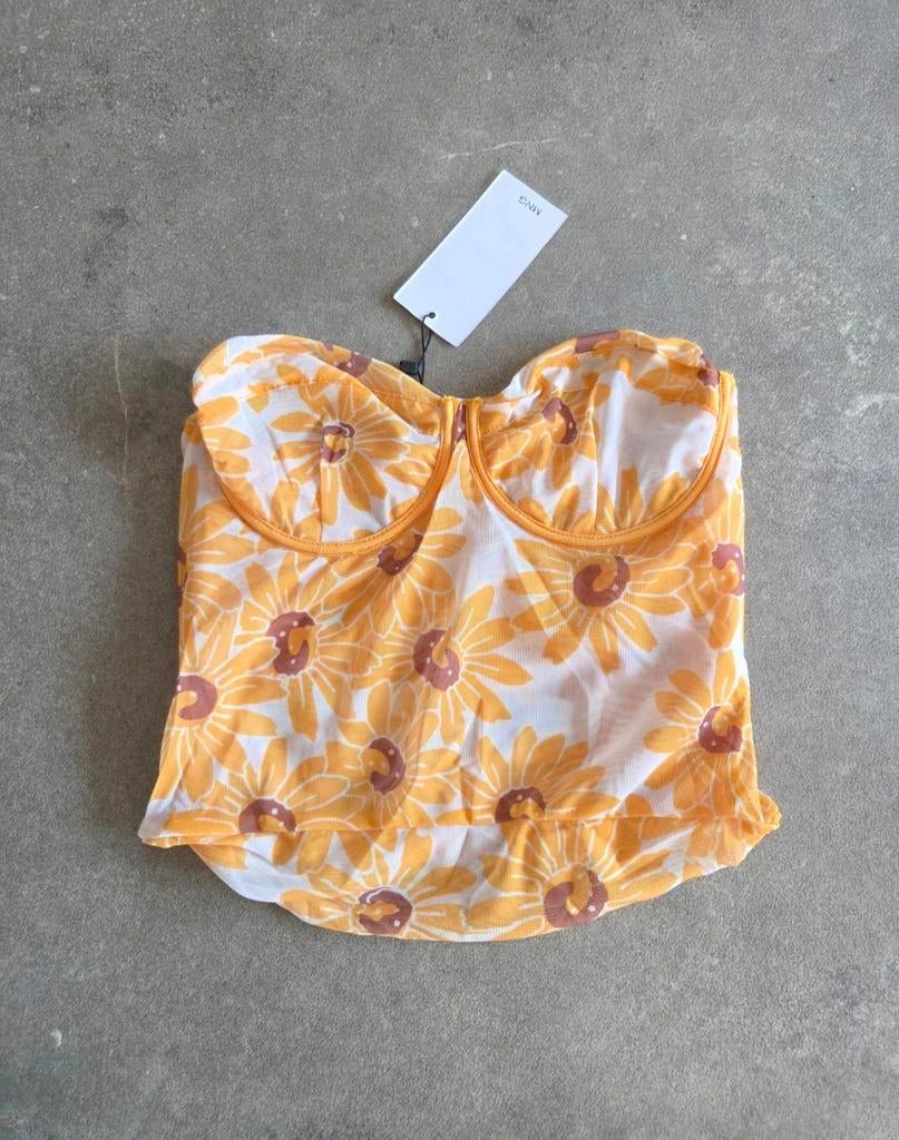 Nieuw Mango Strapless Top Geel Zonnebloem Maat S, Kleding | Dames, Tops, Mango, Geel, Nieuw, Ophalen of Verzenden