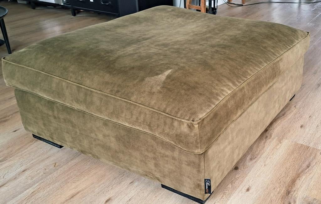 Groene hocker 110x110x45, Room 108, Ophalen, Gebruikt, 100 tot 125 cm, 100 tot 125 cm