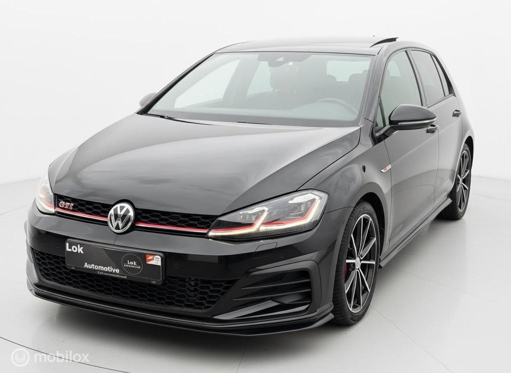 Volkswagen Golf 2.0 TSI GTI TCR PANO|AKRA|CAMERA|ACC|LED, 15 km/l, Gebruikt, Zwart, 4 cilinders