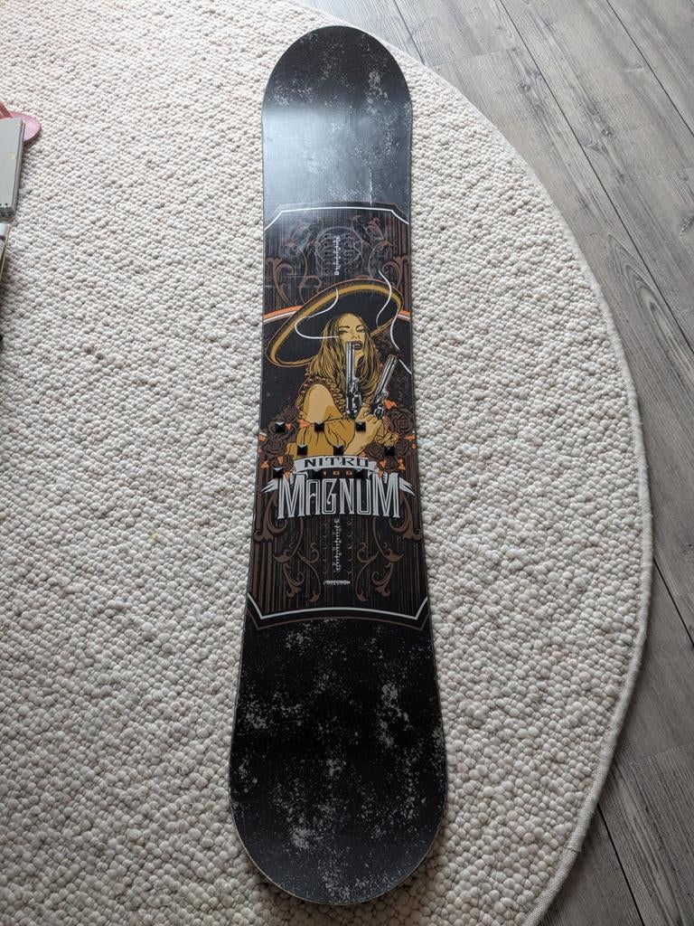 Nitro Magnum Ultra Wide Snowboard 165cm (grote voeten), Ophalen of Verzenden, Gebruikt, Board
