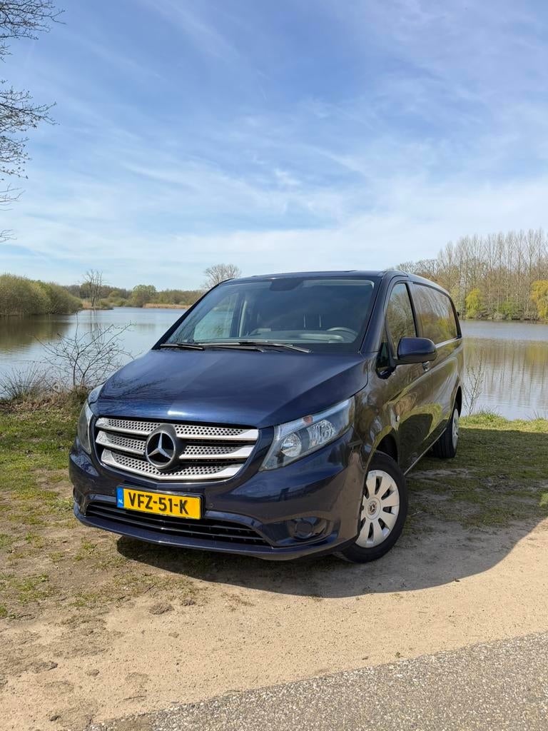 Mercedes-Benz Vito 1.6 CDI 2020, Stof, 4 cilinders, Blauw, Bedrijf