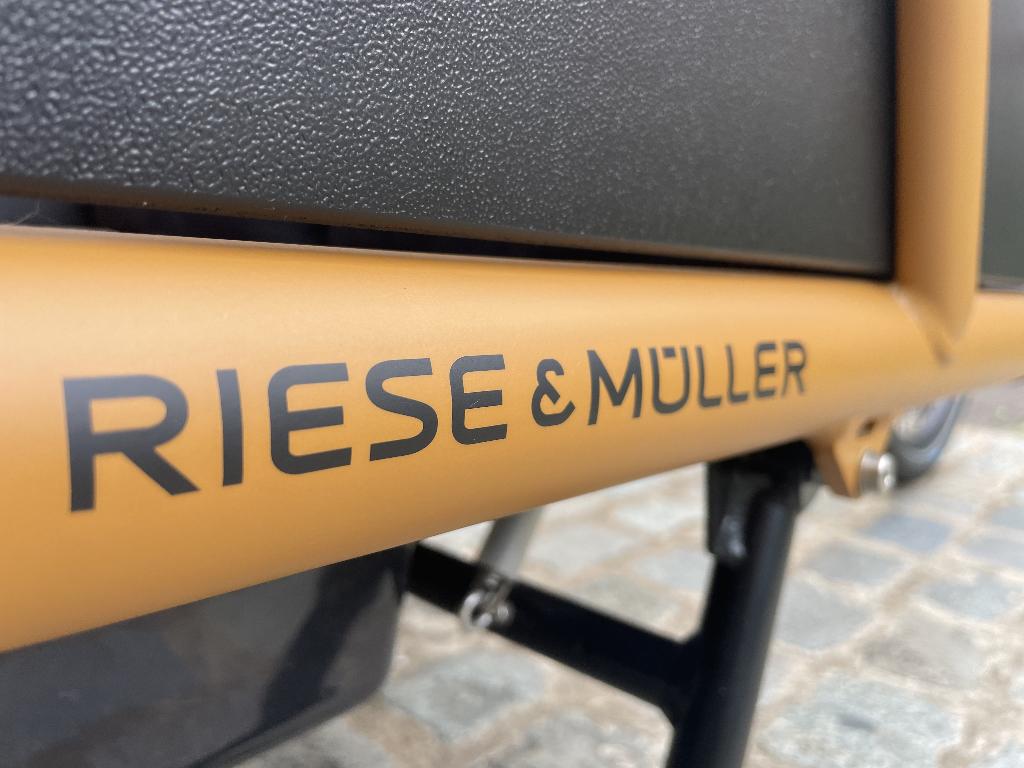 RIESE & MULLER Load 5 75 vario Peanut matt, Overige merken, 3 kinderen, Verzenden, Huif