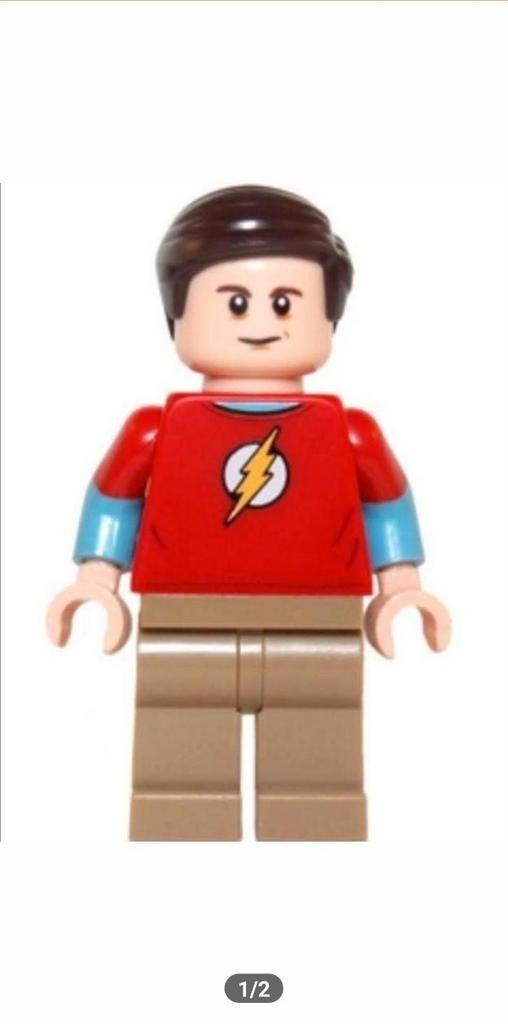 Lego sheldon cooper uit big bang theory 21302, Ophalen of Verzenden, Nieuw