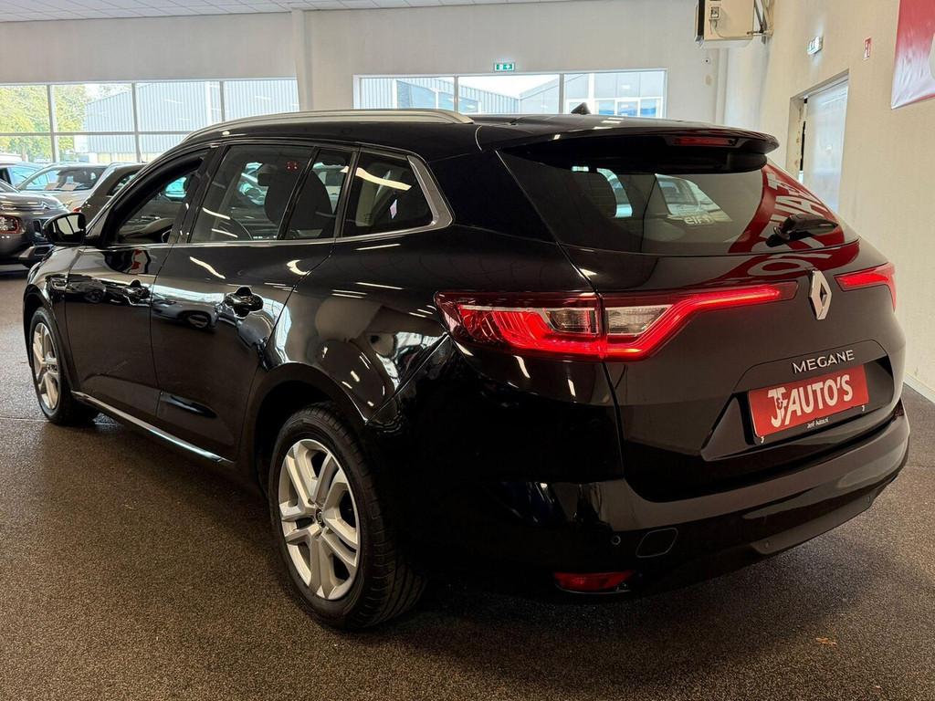 Renault Mégane Estate 1.3 TCe Limited NAVIGATIE, ECC AIRCO,, Gebruikt, 4 cilinders, Zwart, 1330 cc
