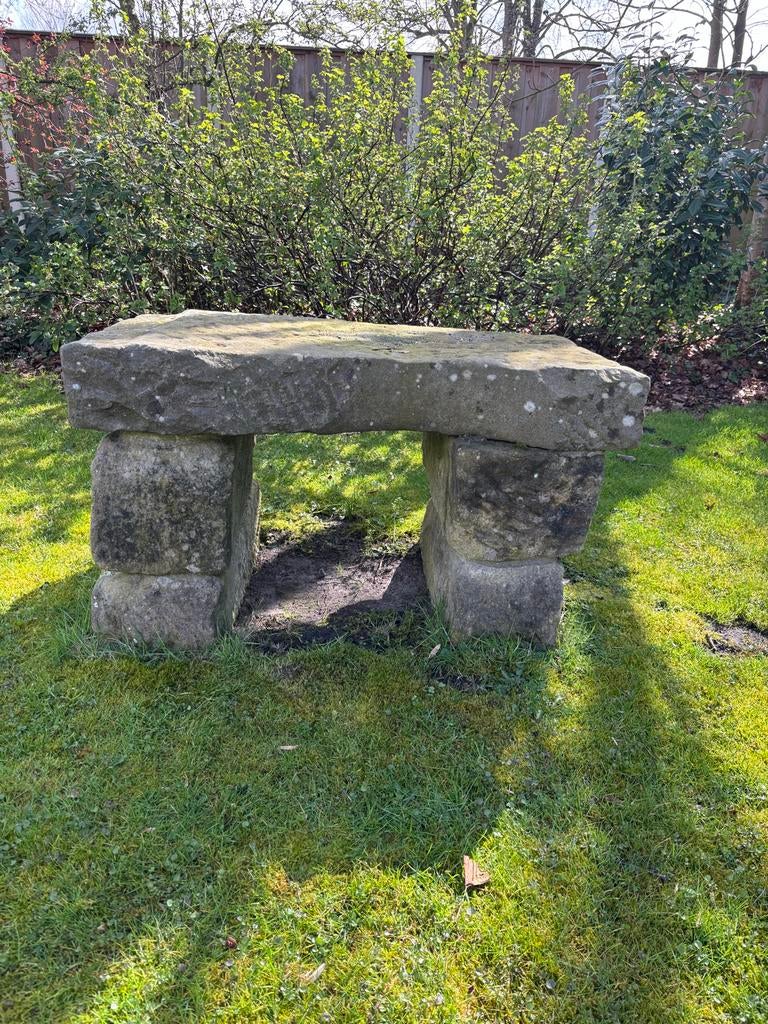 Bentheimer zandsteen tafel - 110x70x62 cm, Ophalen, Gebruikt, Rechthoekig, Overige materialen