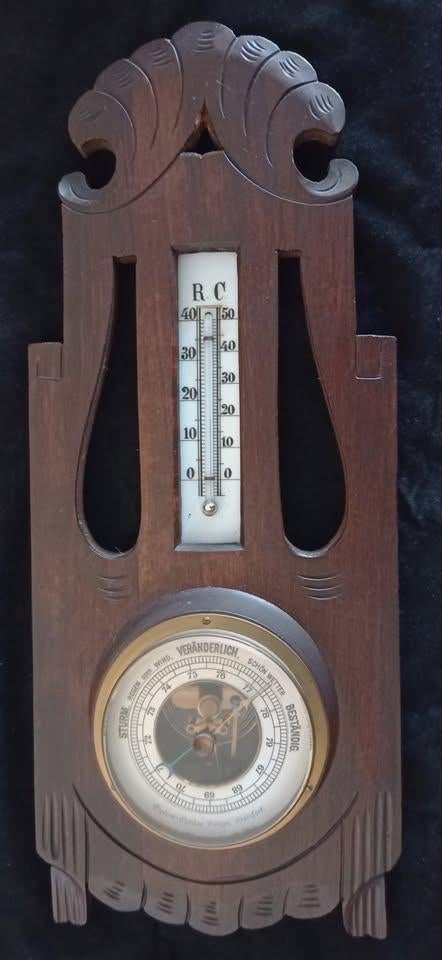 ANTIEKE BAROMETER UIT MIJN VERZAMELING., Audio, Tv en Foto, Weerstations en Barometers, Ophalen of Verzenden, Gebruikt, Barometer