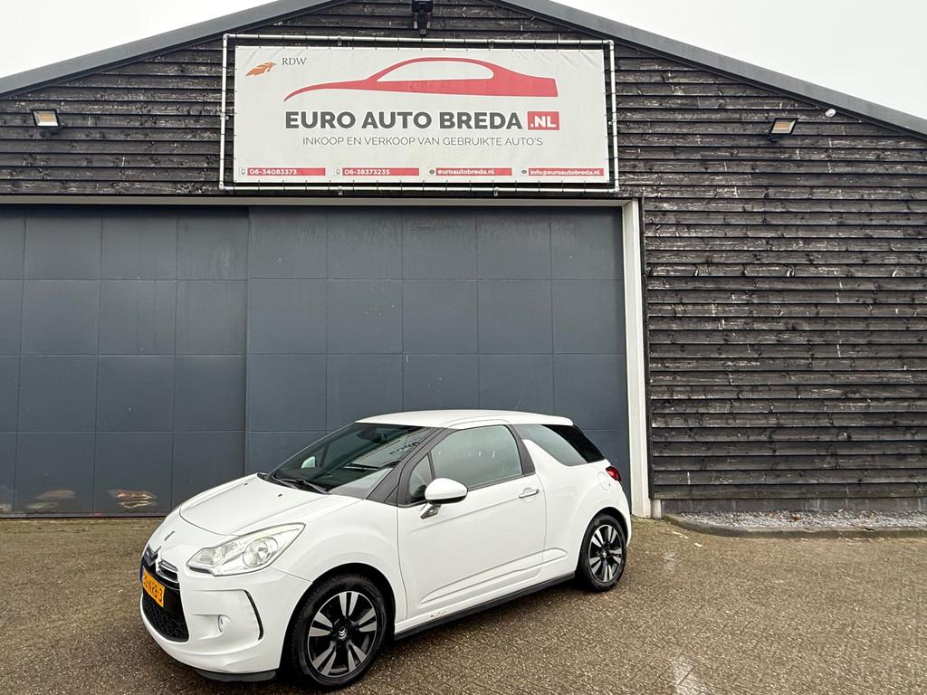 Citroen DS3 1.6 So Chic in White, Voorwielaandrijving, Euro 5, 4 cilinders, Wit