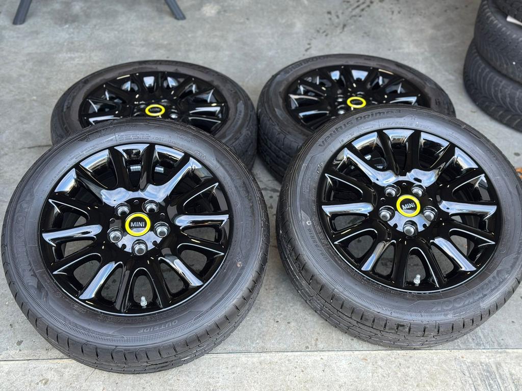 MINI Victory Spoke 16 inch Velgen Gloss Black OEM Schadevrij, Auto-onderdelen, Banden en Velgen, Ophalen, Velg(en), 16 inch, Nieuw