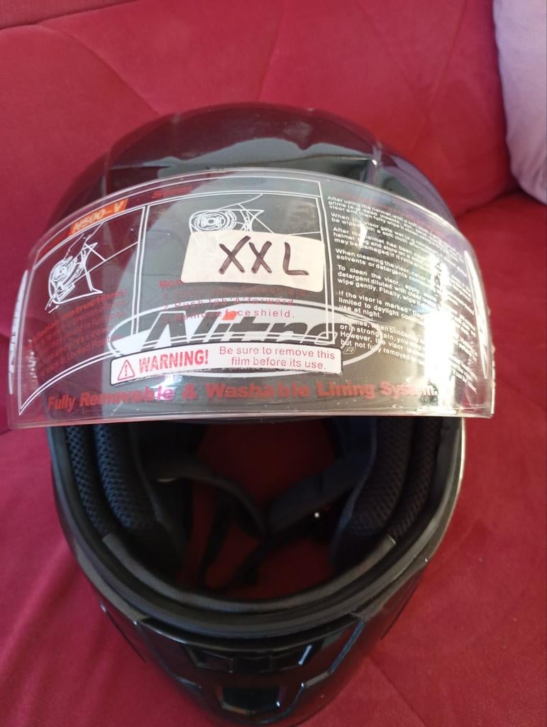 Nitro motorhelm XXL, Motoren, Kinderen, Ophalen of Verzenden, Nieuw met kaartje, Overige merken